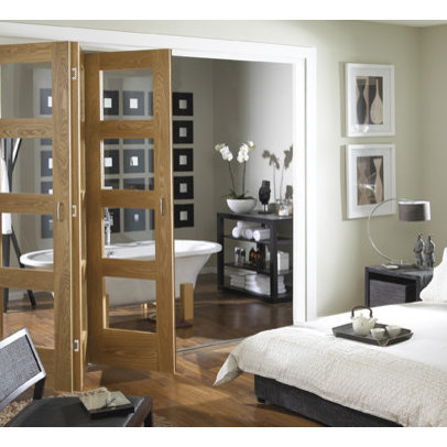 Interior Door Designs on These Folding Doors Have A Great Mid Century Modern Feel To Their