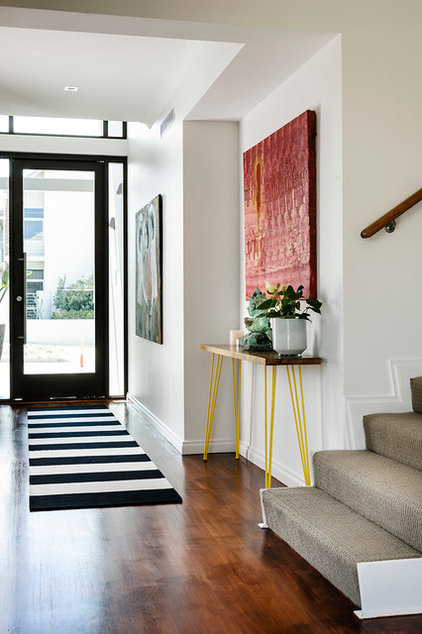 Contemporary Entry by Collected Interiors