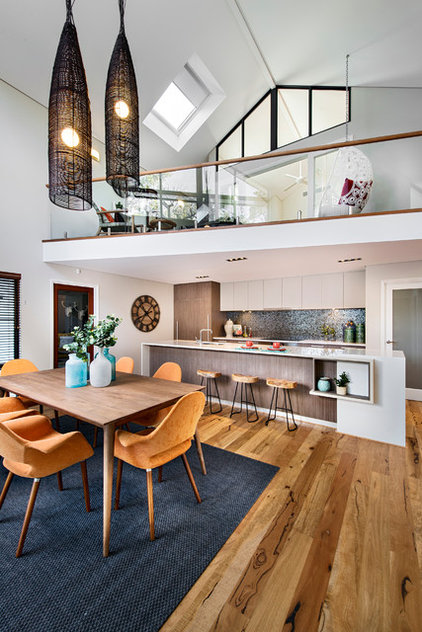 Contemporary Dining Room by Jodie Cooper Design