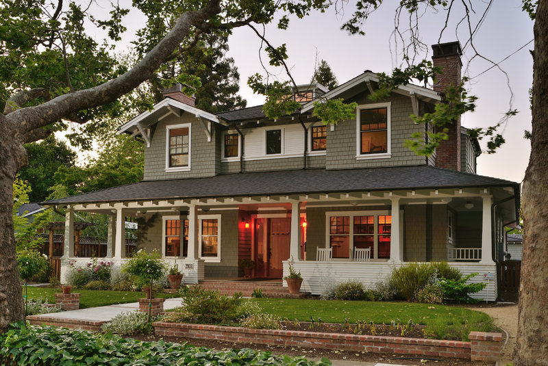 craftsman exterior by FGY Architects