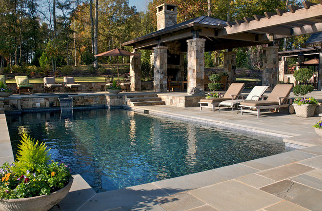 Pools Overflow With Finish Options