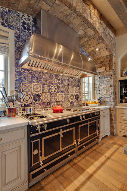 rustic kitchen by David Johnston Architects