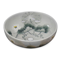 ... piece. Also can be used as a vessel sink bowl. Imported from China