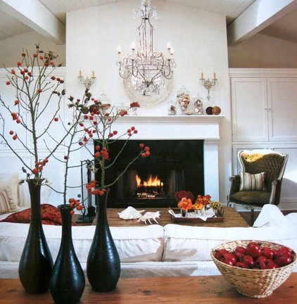 Gather up branches with bright-red berries for instant holiday color