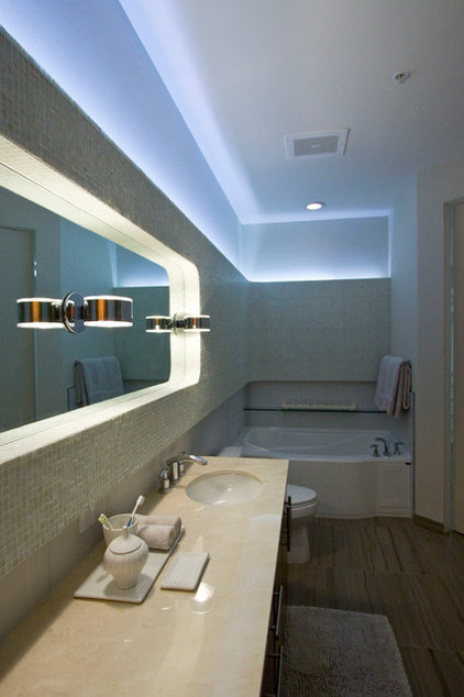 contemporary bathroom by DKOR Interiors Inc.- Interior Designers Miami, FL