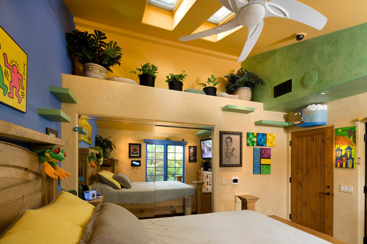 Eclectic Bedroom by Trillium Enterprises, INC.