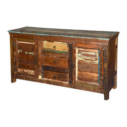 rustic sideboards buffets reclaimed storage