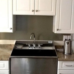 Utility Sink - Laundry Tub with Washboard, Microban Protected ...