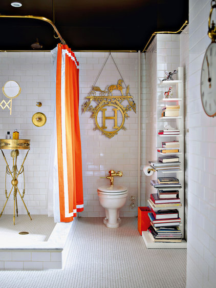 eclectic bathroom Decorate by Holly Becker and Joanna Copestick