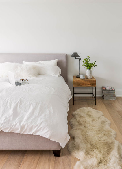 Modern Bedroom by Stephani Buchman Photography