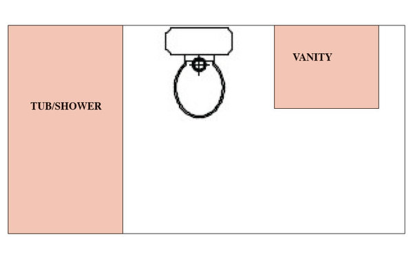 5x10 bathroom layout