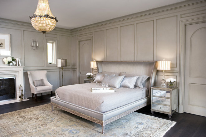 Transitional Bedroom by Linda McDougald Design | Postcard from Paris ...