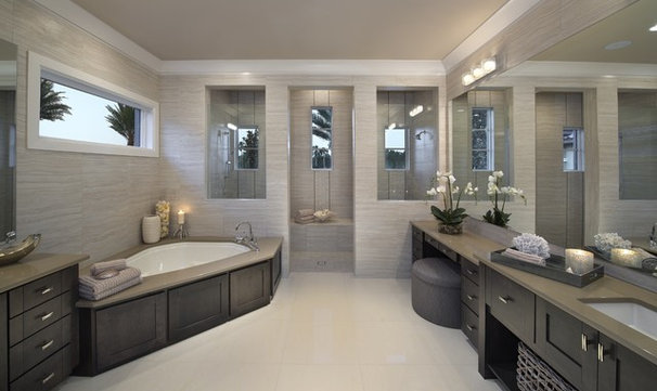 Contemporary Bathroom by Castle Harbour homes