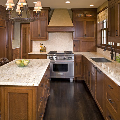 Kitchen Flooring Ideas on Kitchen Pantry Cabinets On Dark Walnut Floors Design Ideas Pictures