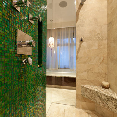 Large Bathroom Mirrors on Mosaic Tile Design Ideas  Pictures  Remodel  And Decor