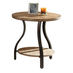 Steve Silver - Steve Silver Denise 24 Inch Round End Table - Charming