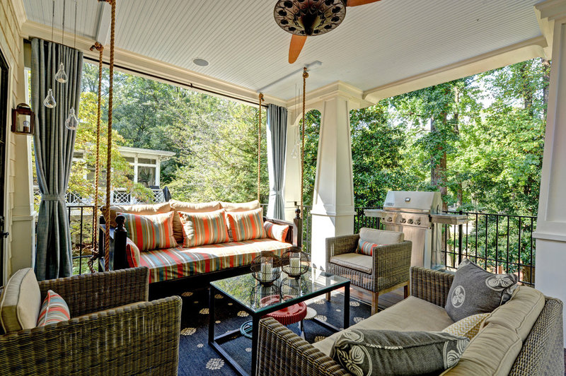 Traditional Porch by The Consulting House Inc.