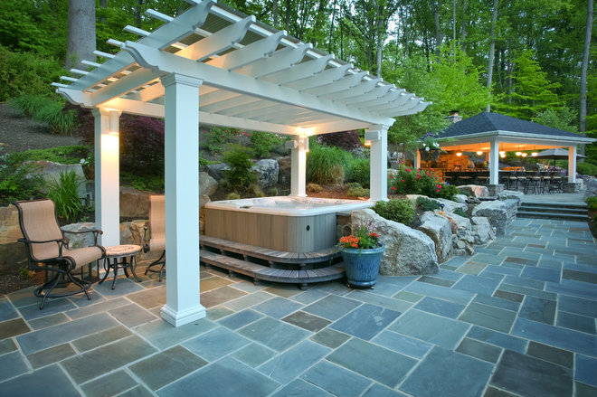 traditional patio by Fine Decks Inc