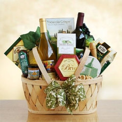 a wine, wooden knife knife basket brie bottles cheese   of brie, cheese  for .Gift includes:2 proper