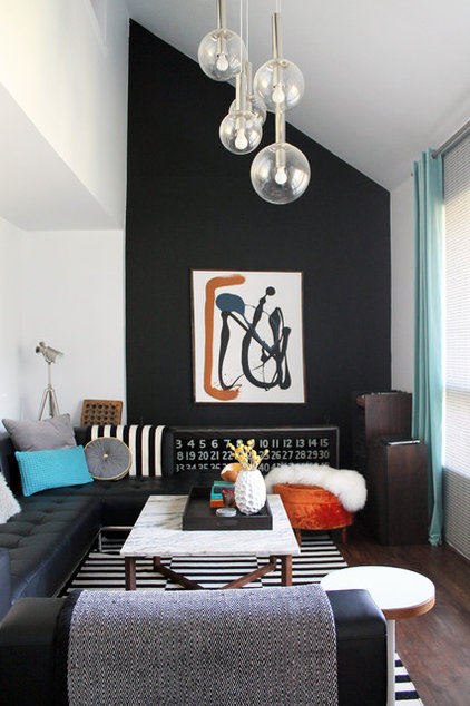 Midcentury Living Room by Laura Garner
