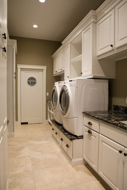 Contemporary Laundry Room by Shane D. Inman