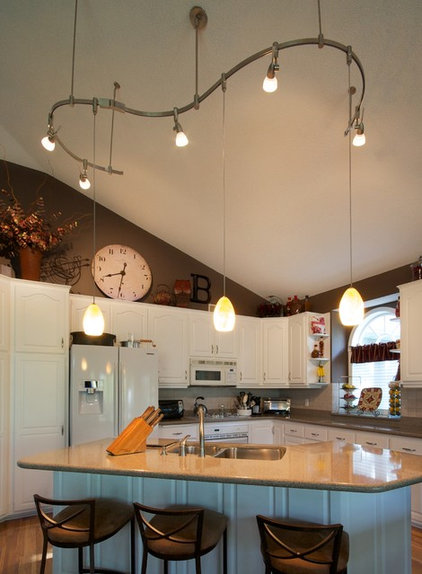 Kitchens with cathedral ceilings