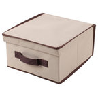 Collapsible Storage Boxes with Lids