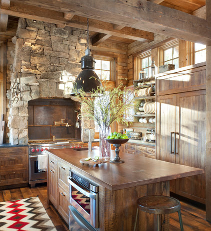 Rustic Kitchen by Peace Design