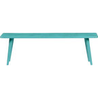 Sonny Yellow Bench - contemporary - benches - by Crate&Barrel