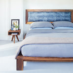 Make your bedroom a real haven with a bed draped in sheets ...
