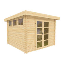 Sheds - Sunshine 10 x 10 Wood Shed / Pool House - ECO Garden Sheds 