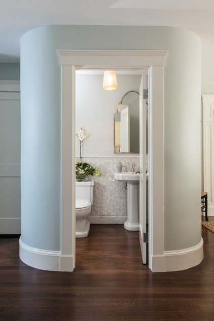 Traditional Powder Room by Roomscapes Luxury Design Center