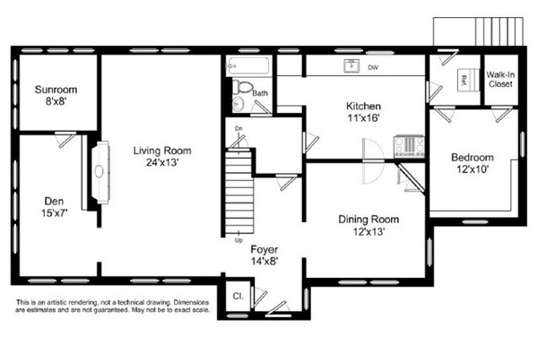 Need help redesigning floor plan including kitchen