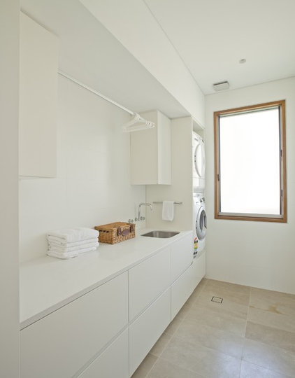 Contemporary Laundry Room by Richard Cole Architecture