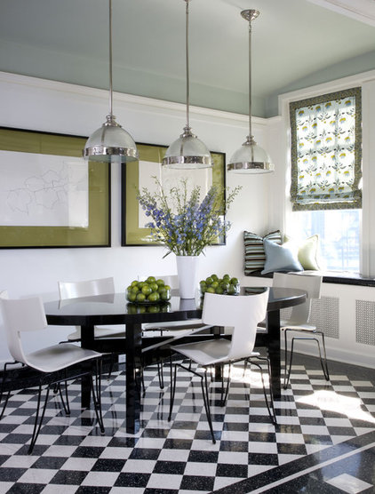 contemporary dining room by Jessica Lagrange