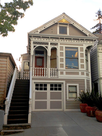 traditional exterior Eclectic in San Francisco's Dogpatch District