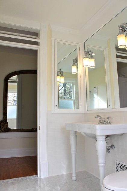 traditional bathroom by Restoring our 1890 Victorian