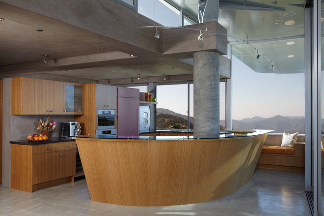 modern kitchen by David Hertz & Studio of Environmental Architecture