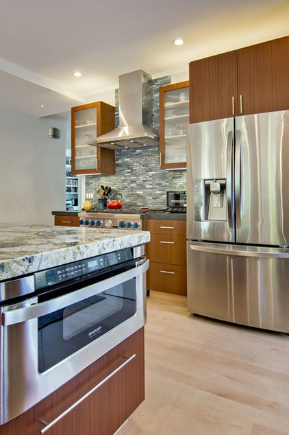 contemporary kitchen by Studio S Squared Architecture, Inc.