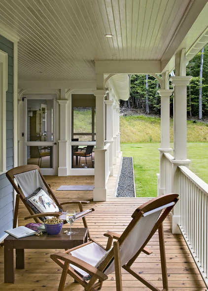 traditional porch by Crisp Architects