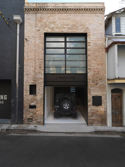 Industrial Garage And Shed by Ian Moore Architects