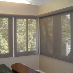 blinds through shades springdale budget houzz roller shade