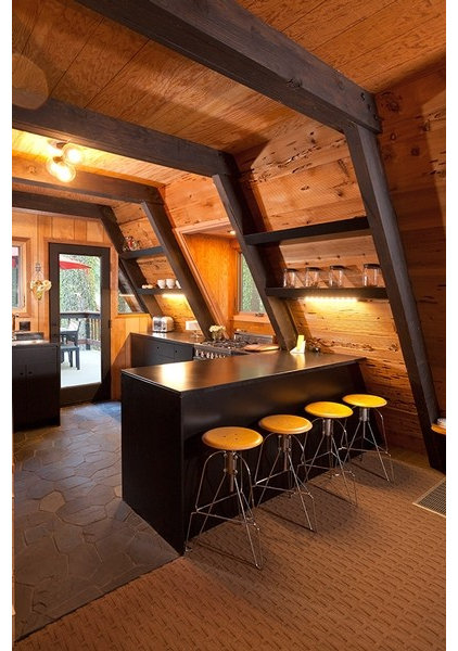modern kitchen by Popp Littrell Architecture + Interiors