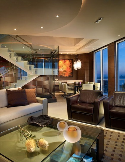 modern living room by Pepe Calderin Design- Miami Modern Interior Design
