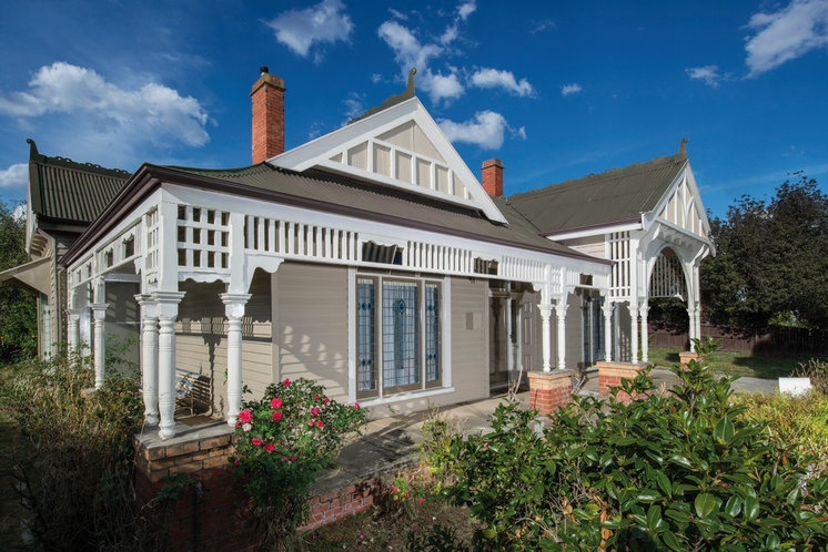 Traditional Exterior by Haymes Paint