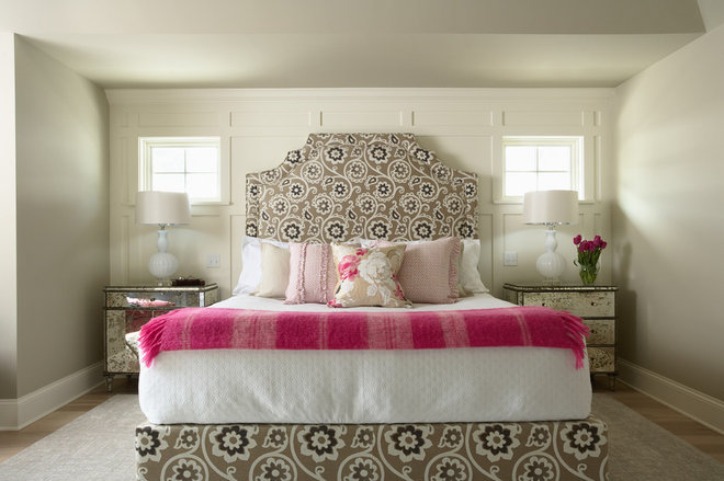 contemporary bedroom by Martha O'Hara Interiors