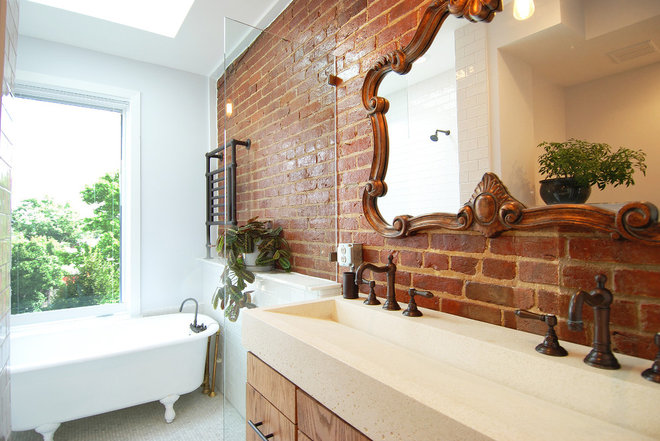 eclectic bathroom by Impact Remodeling and Construction