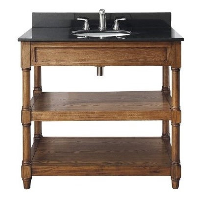 Sink Console Weathered Wood Single | House Design