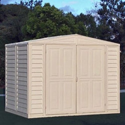  Storage Shed. This storage solution looks great and keeps your