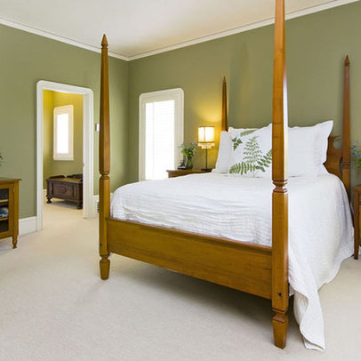 Bedroom green walls Design Ideas, Pictures, Remodel and Decor